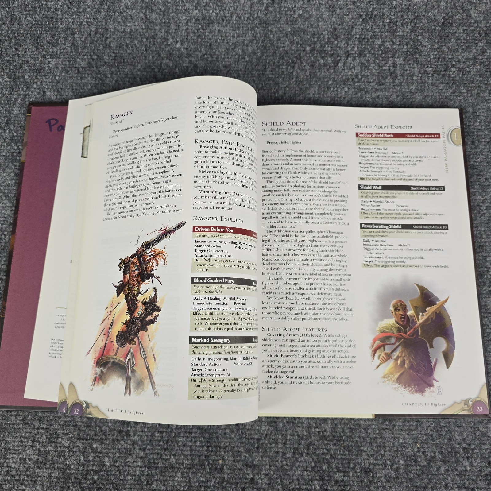 Dungeons & Dragons Martial Power by Wizards RPG Team (2008, Hardcover) D&D