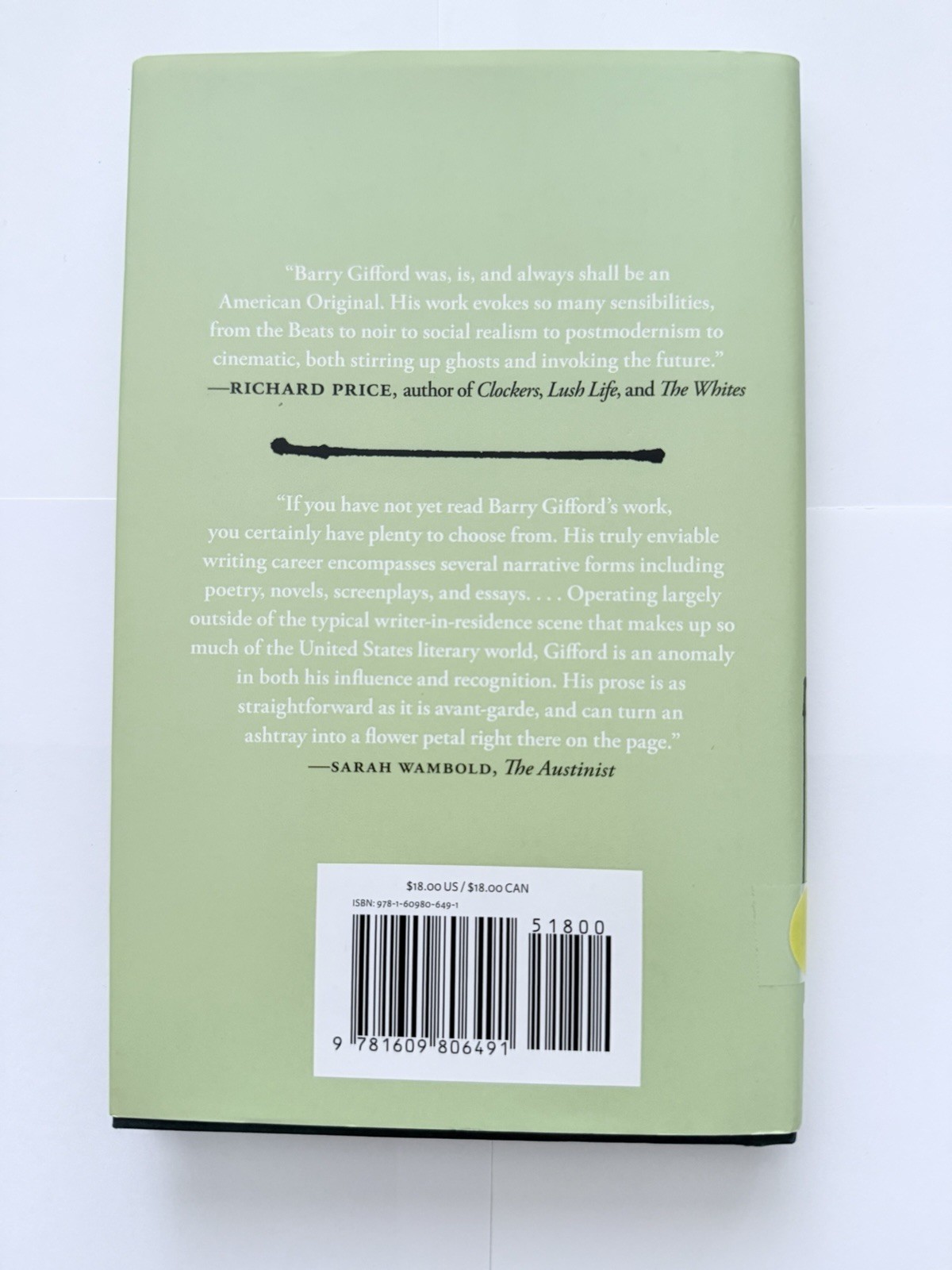 Writers by Barry Gifford (2015, Hardcover) Seven Stories Press Illustrated