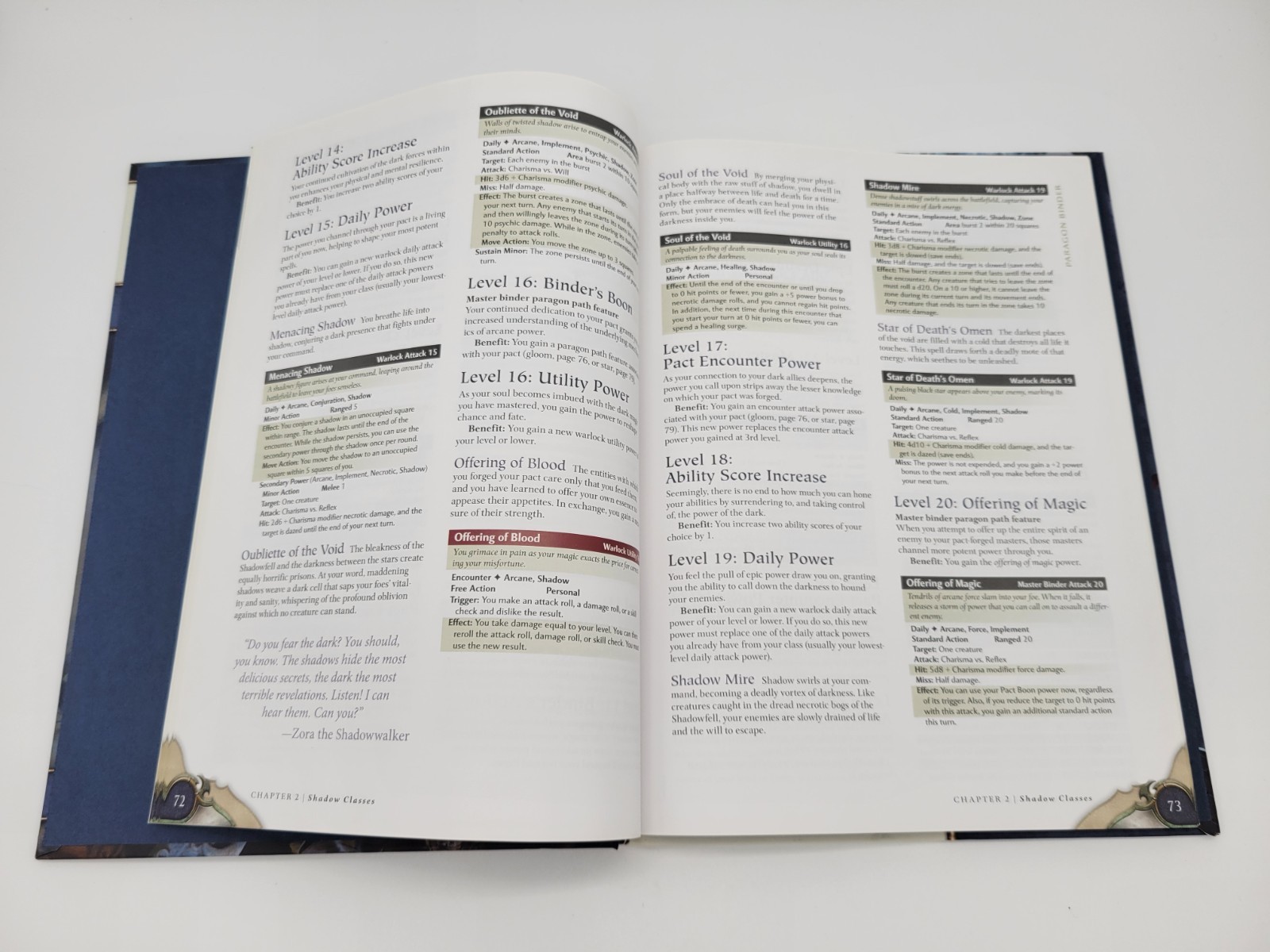 Player’s Option Heroes of Shadow by Wizards RPG Team Dungeons Dragons