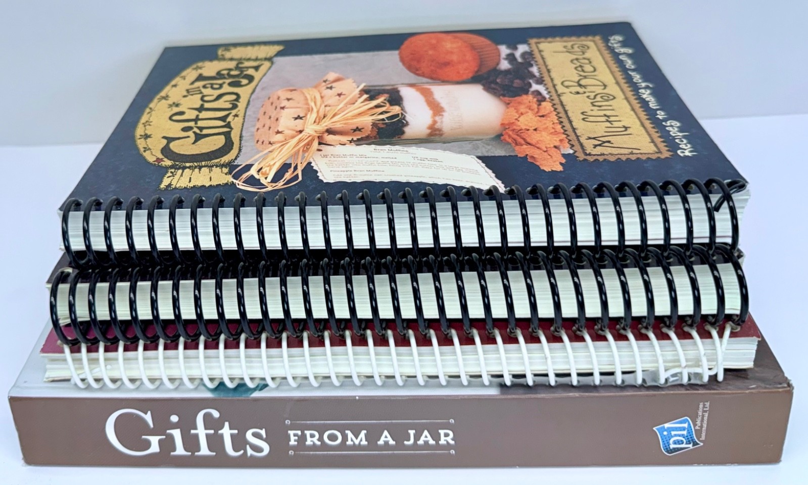 Gifts In From A Jar From Book Lot of 4 Muffins Breads Soups Chilis Recipes