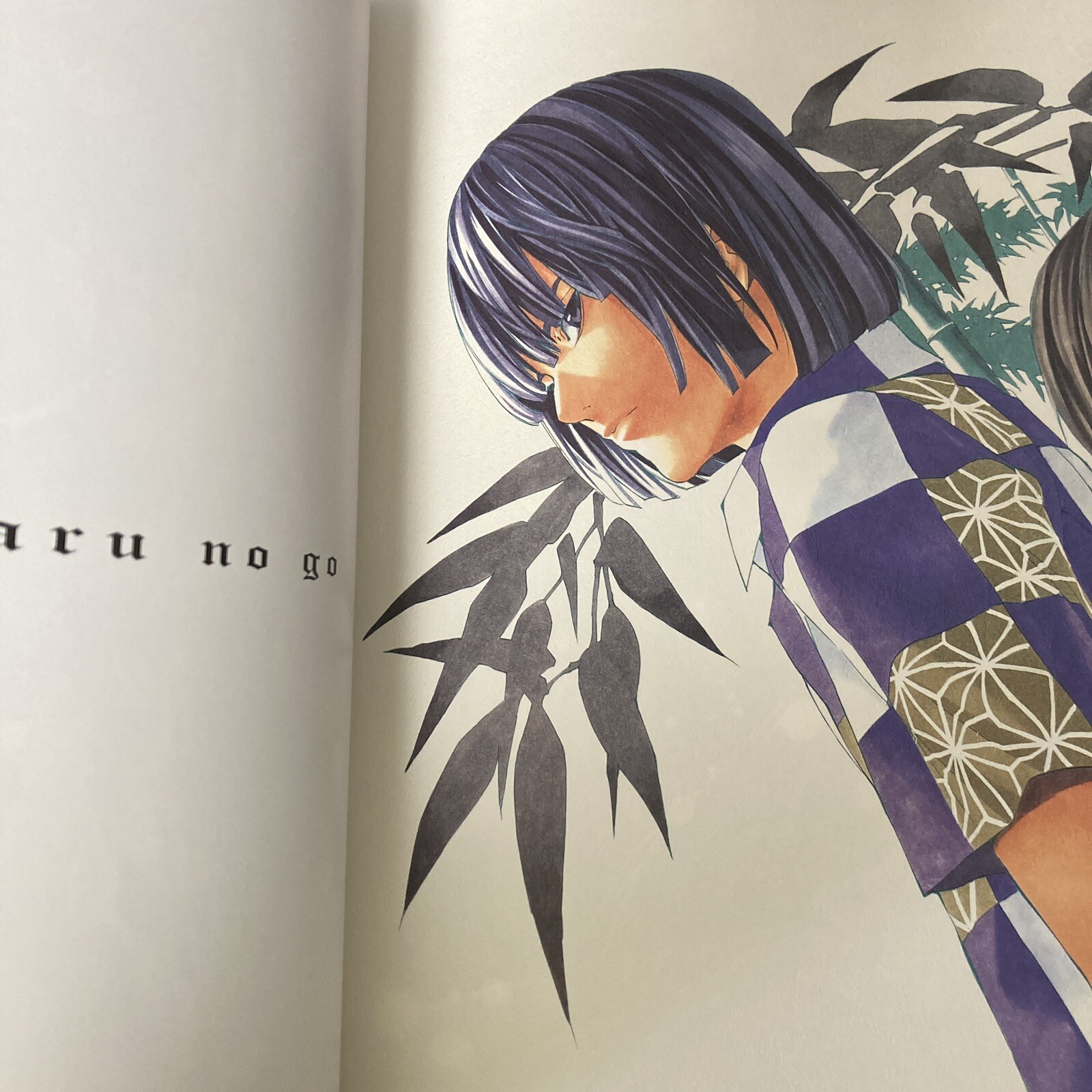 Takeshi Obata Art Book blanc et noir DEATH NOTE Hikaru no Go Illustration