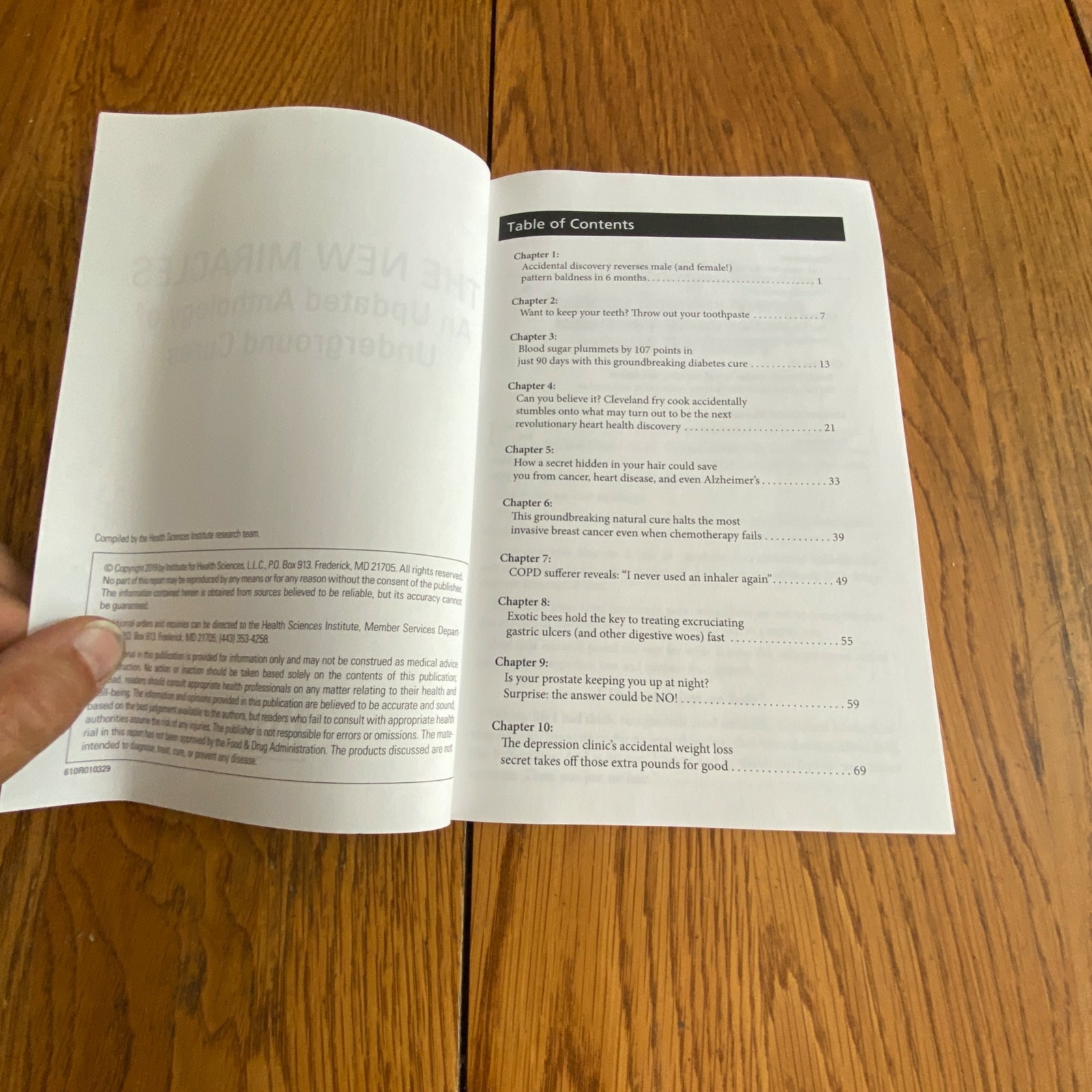 Miracles From the Vault & Updated Anthology of Underground Cures Paperback