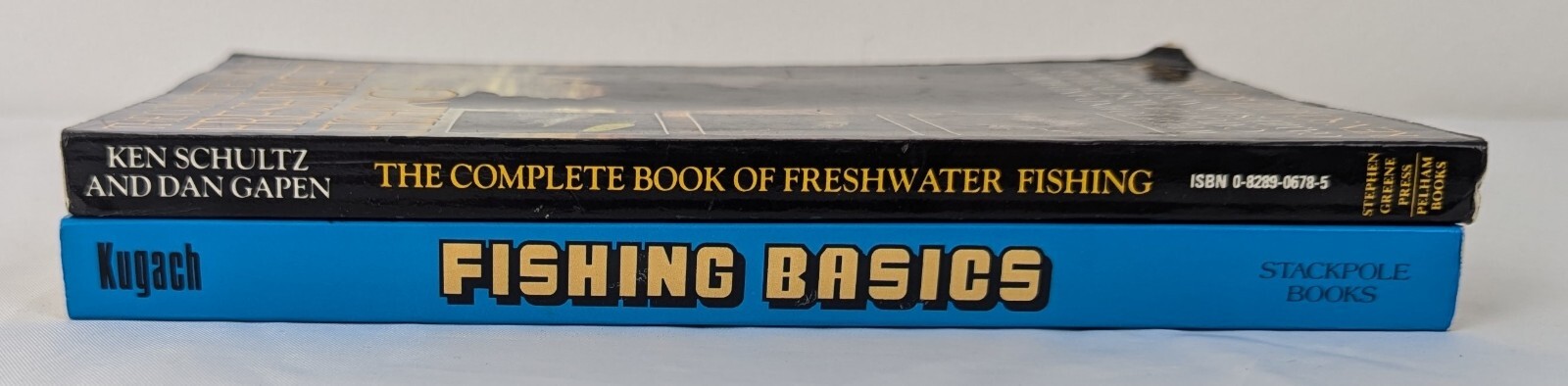 Fishing Basics Freshwater Illustrated Gene Kugach Book Lot (2)
