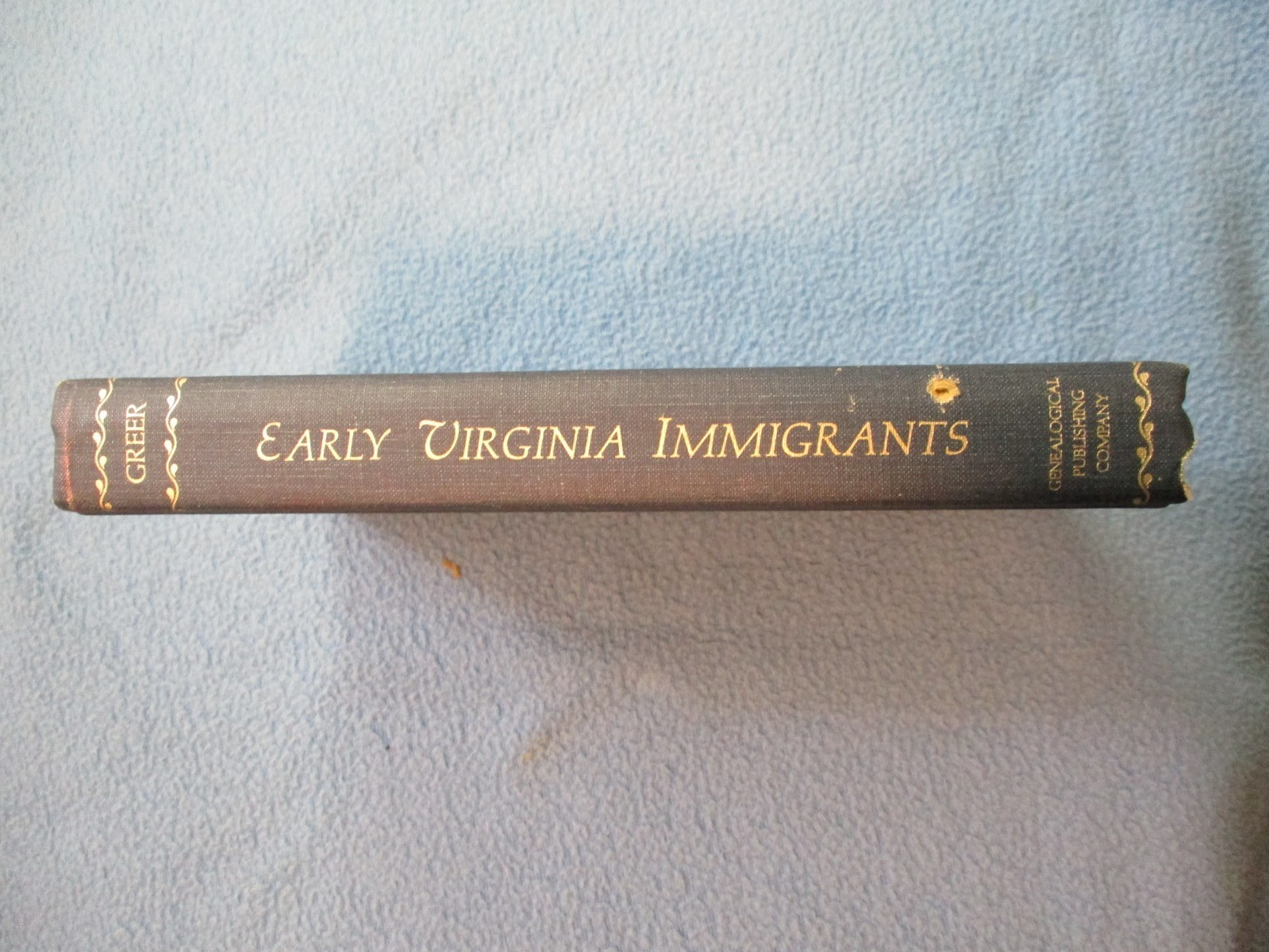 “Early Virginia Immigrants 1623 – 1666” – by George Cabell Greer, Geneology Help
