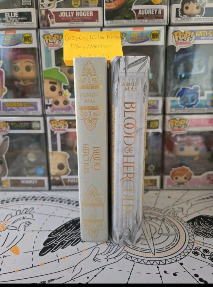 Fairyloot Blood of Hercules by Jasmine Mas Special Edition SPRAYED EDGES SIGNED