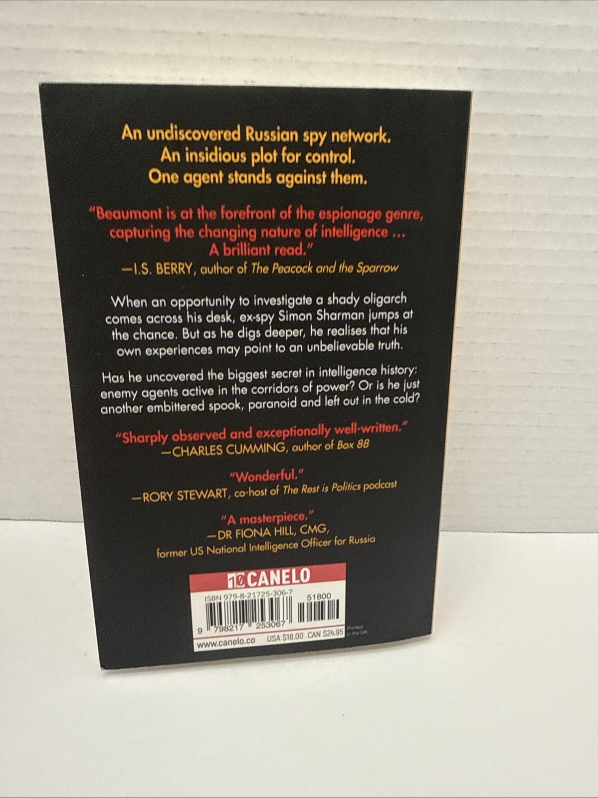 A Spy Alone Paperback Charles Beaumont Pre-owned