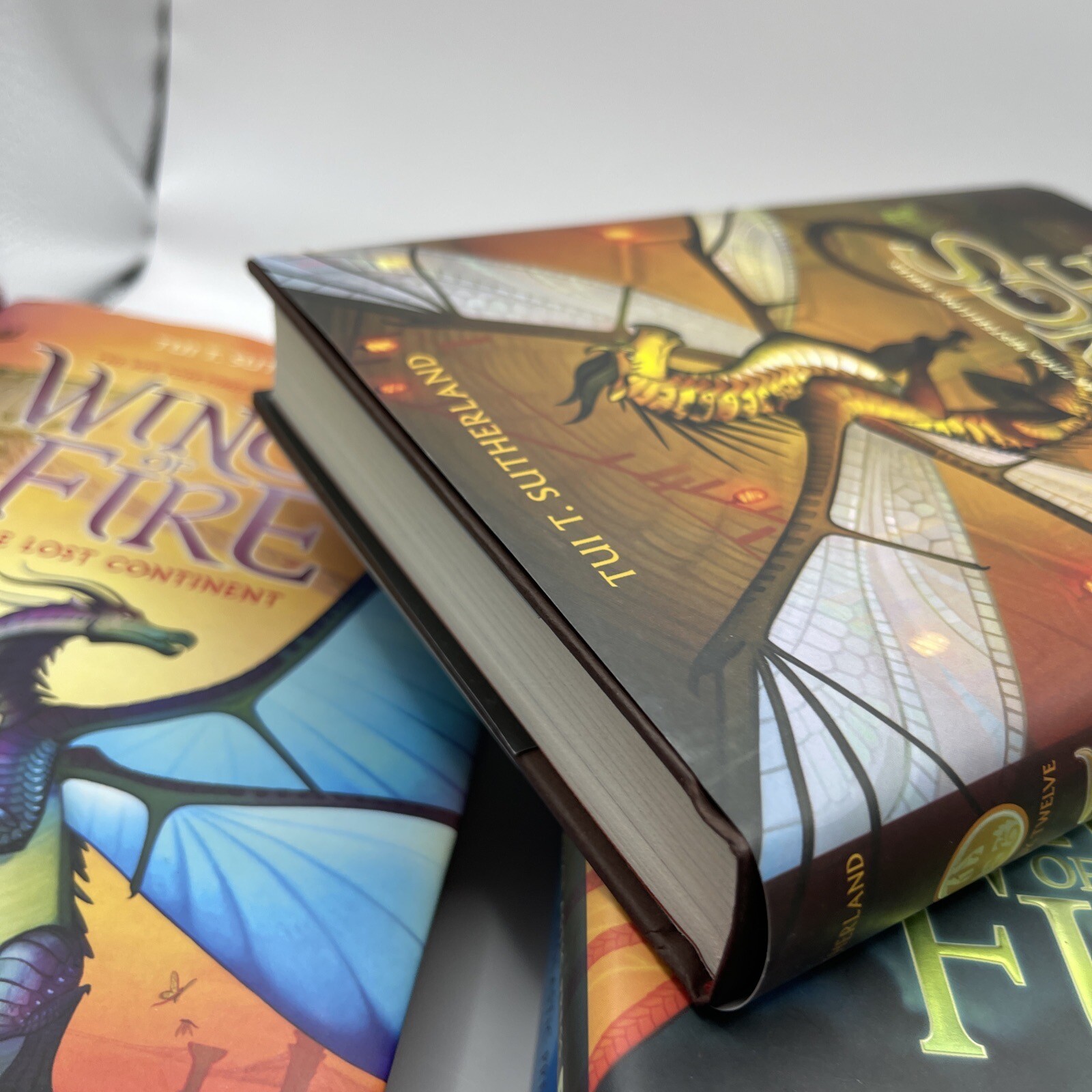 Tui T. Sutherland Wings Of Fire Hardcovers 8,9,11,12 First Printing Scholastic