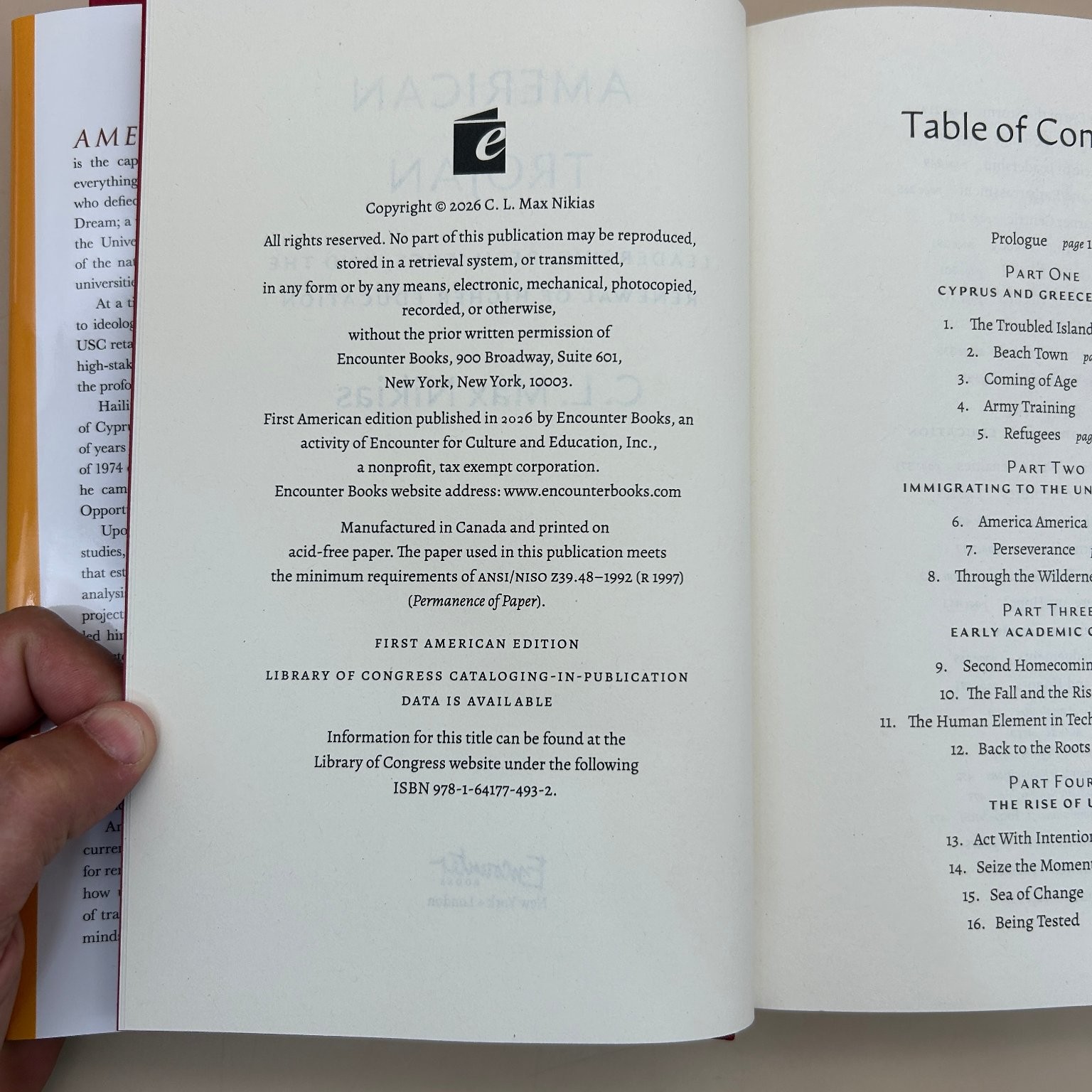 American Trojan C.L. Max Nikias 2026 First American Edition Leadership Memoir