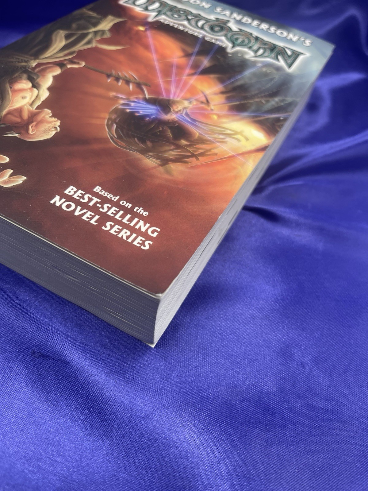 Mistborn: Adventure Game by Brandon Sanderson First Printing 2012 RPG Choose