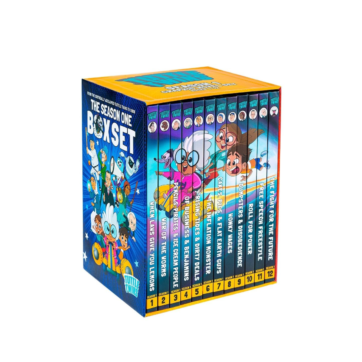 Tuttle Twins Season 1 Hardcover Graphic Novel Box Set