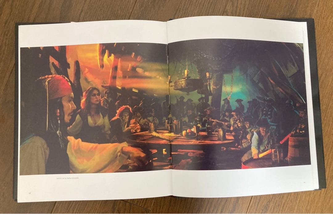 Disney Pirates of the Caribbean Art Book 159 pages unopened box