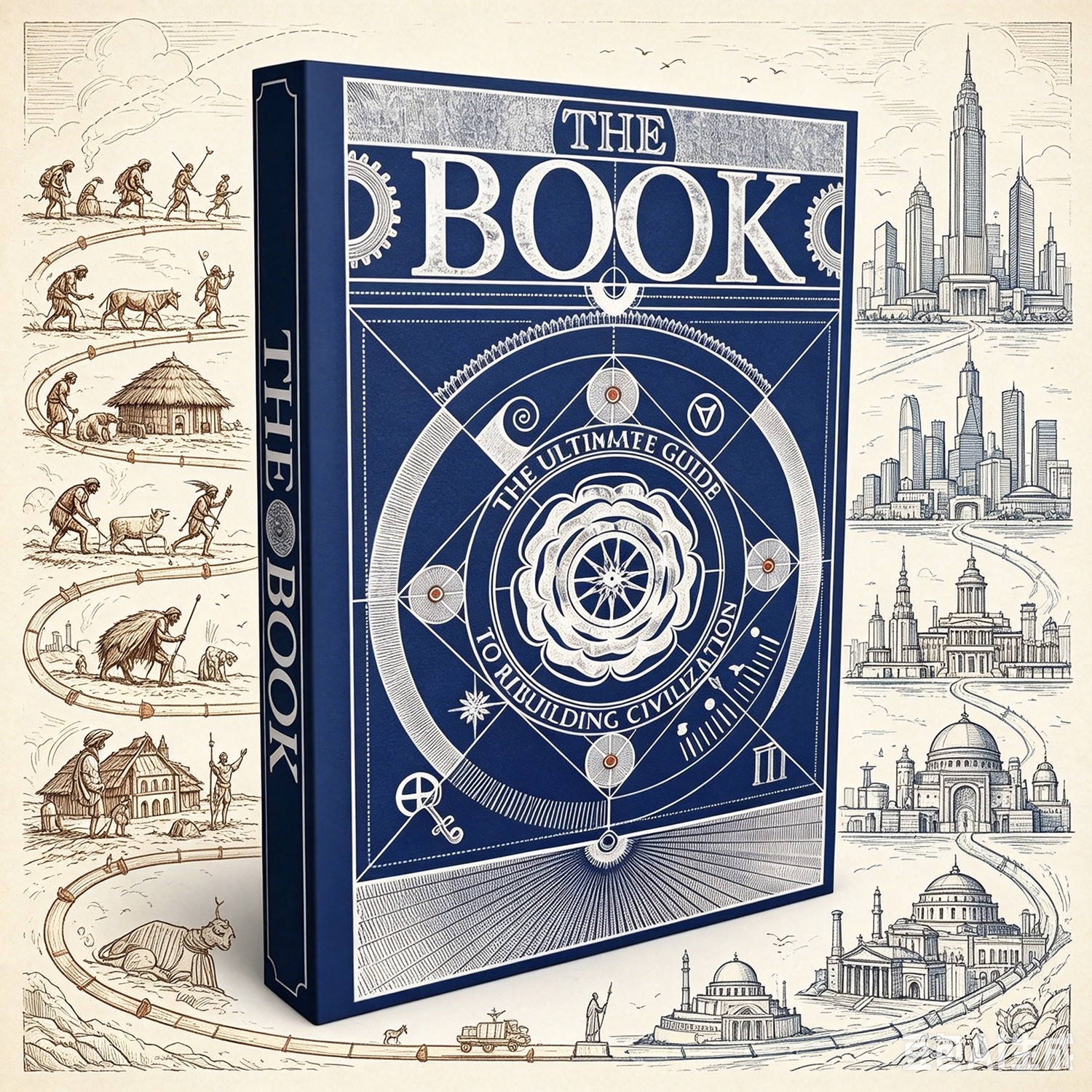 The Book-The Ultimate Guide to Rebuilding a Civilization New English Book Gifts