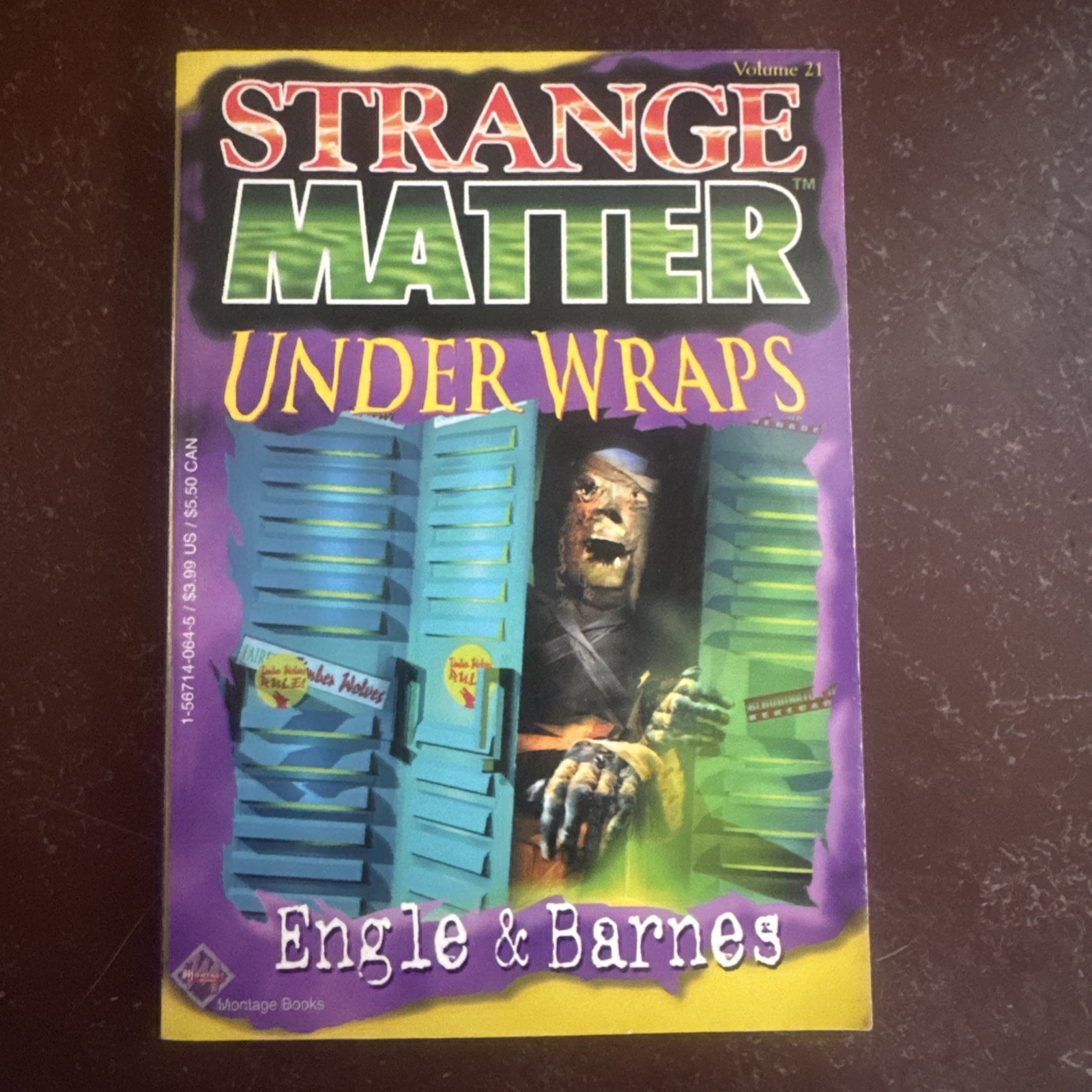 Strange Matter 1995-1996 PB Books (2) Engle & Barnes Volumes 8 and 21