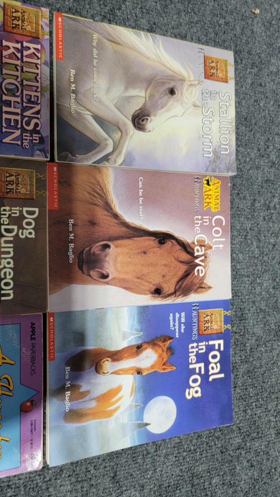 Lot of 6 Ben M. Baglio PBs – Animal Arks, Pets, Hauntings books