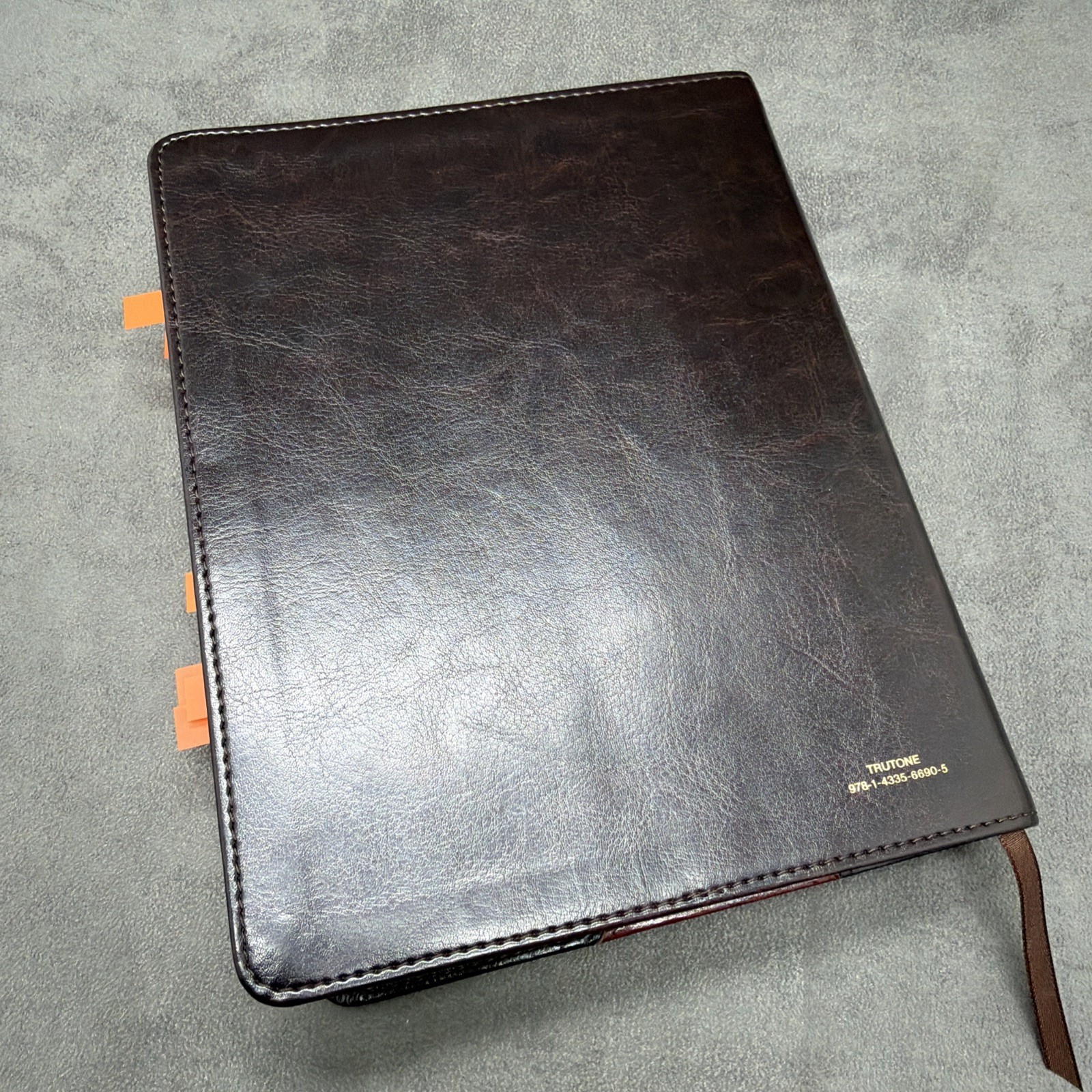 ESV Single Column Journaling Bible (Crossway 2016), TruTone PERSONALIZED