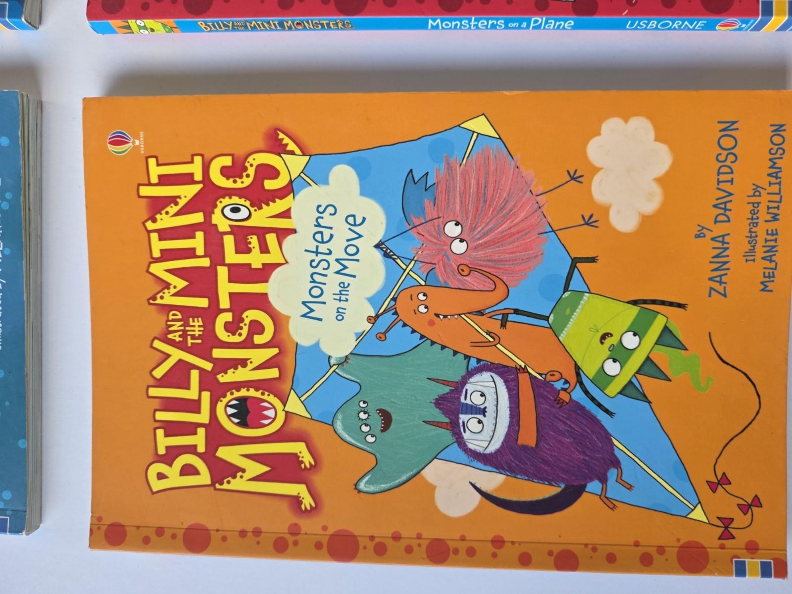 Usborne Billy And The Mini Monsters Books by Zanna Davidson- Lot of 9 VGC PB