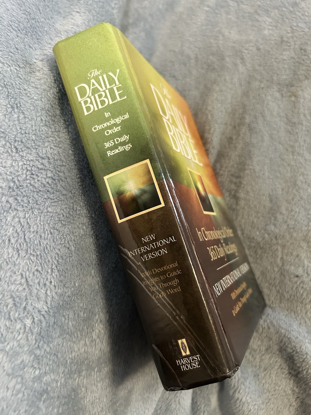 The Daily Bible In Chronological Order 365 Daily Readings NIV F LaGard Smith HC