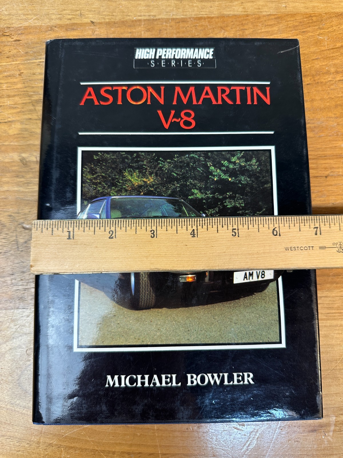 Aston Martin V-8 by Michael Bowler High Performance Series Hardcover DJ 1985