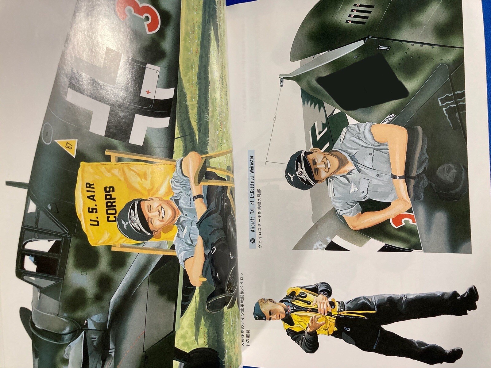 Model Art No.290, Messerschmitt Bf 109 G/K Augsburg Eagle Details Photo Book.