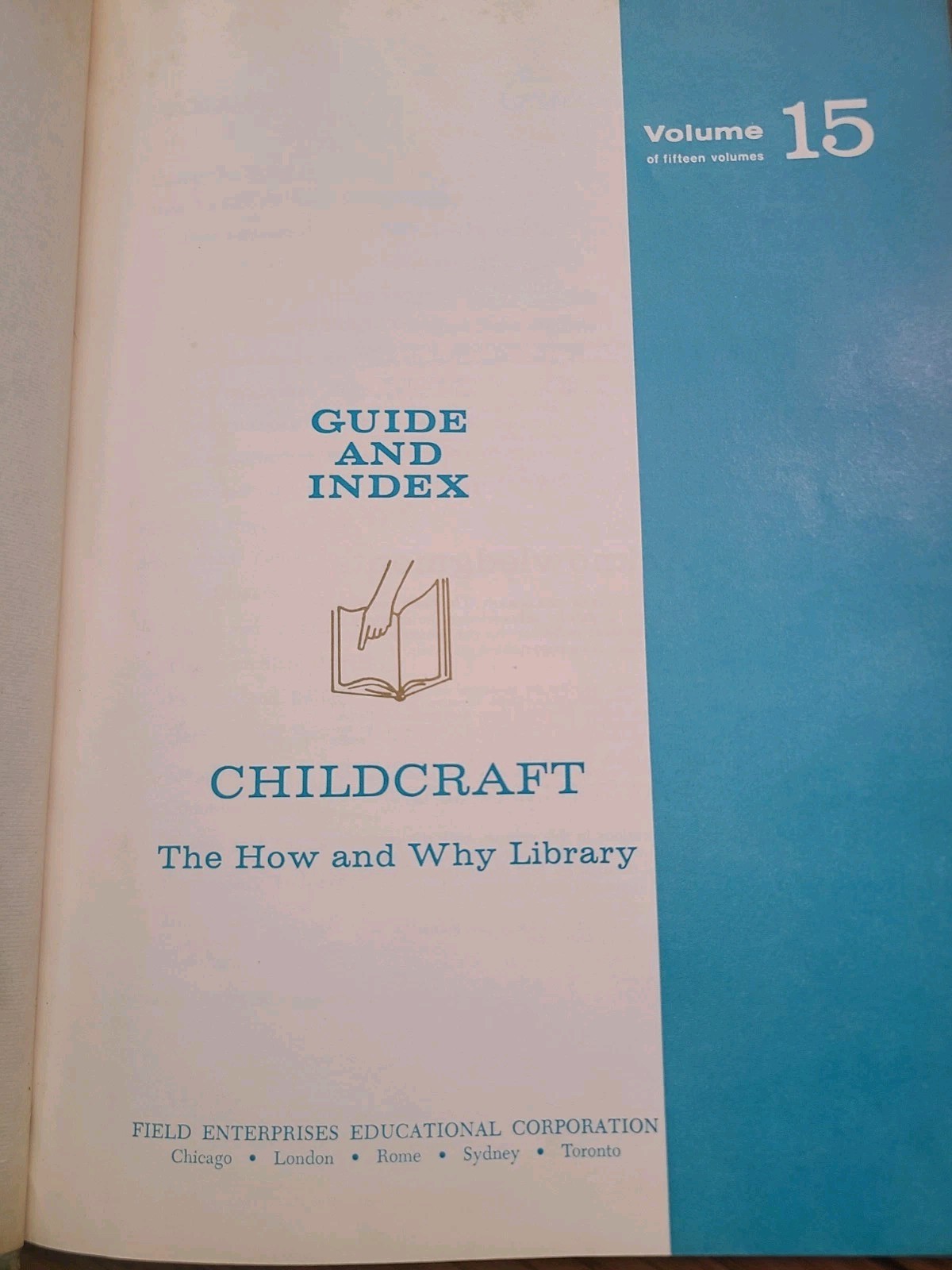 Vtg Childcraft Children’s Books Hardcover 1964 Books Missing 3 & 13. Rainbow