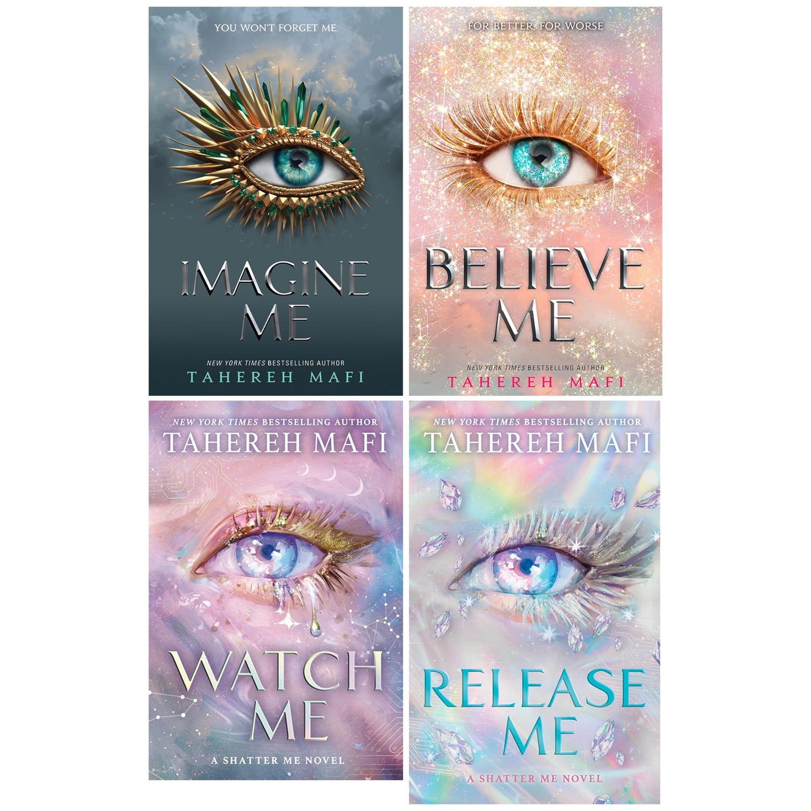 Shatter Me Series by Tahereh Mafi 4 Books Set – Ages 13+ – Paperback/Hardback