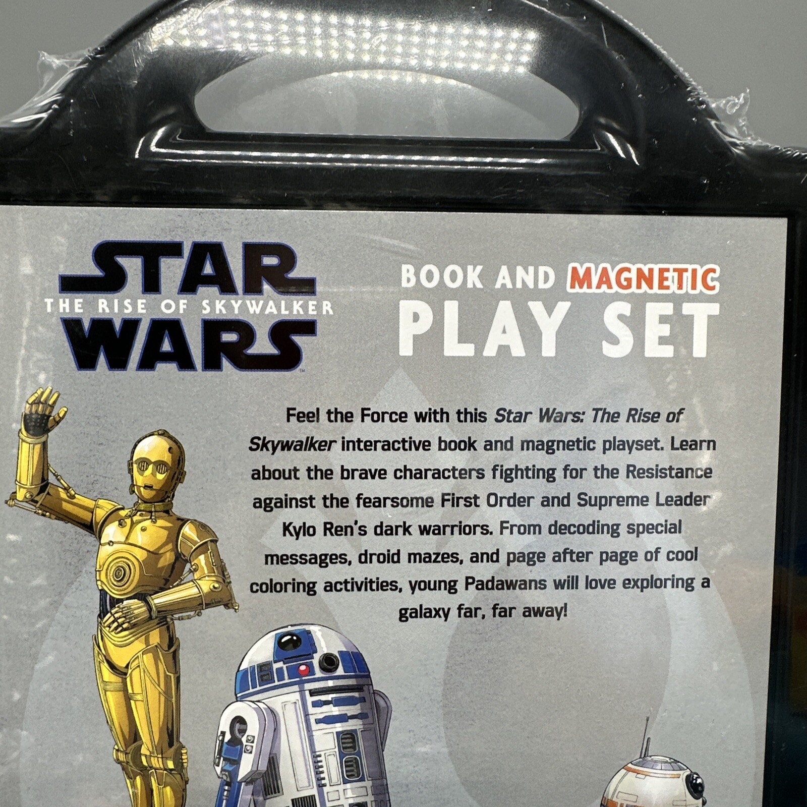 Star Wars: The Rise Of Skywalker Book and Magnetic Play Set New Sealed
