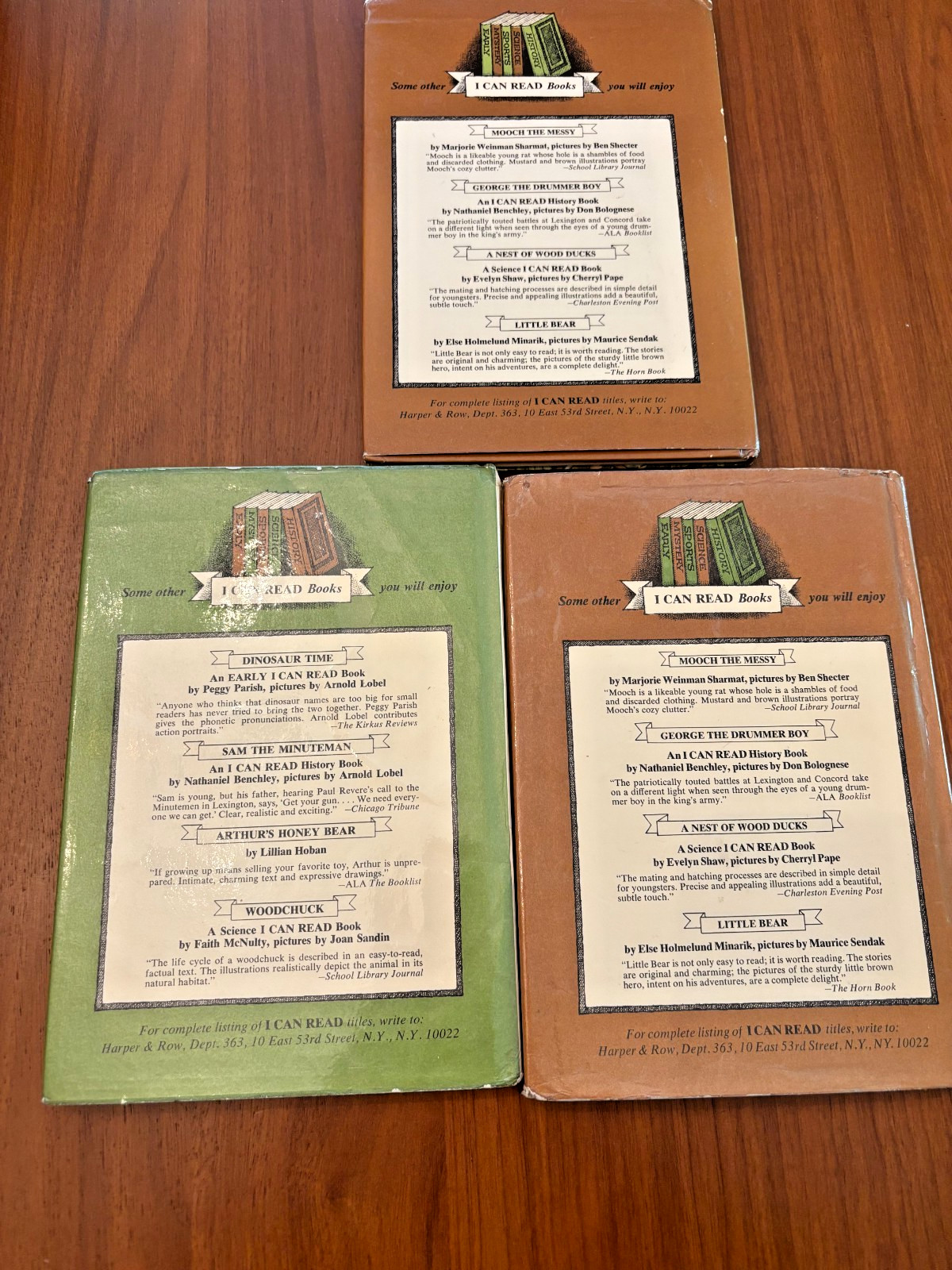 FROG AND TOAD – FIRST EDITION HARDCOVER DJ LOT OF 3 BOOKS 1970’S by ARNOLD LOBEL