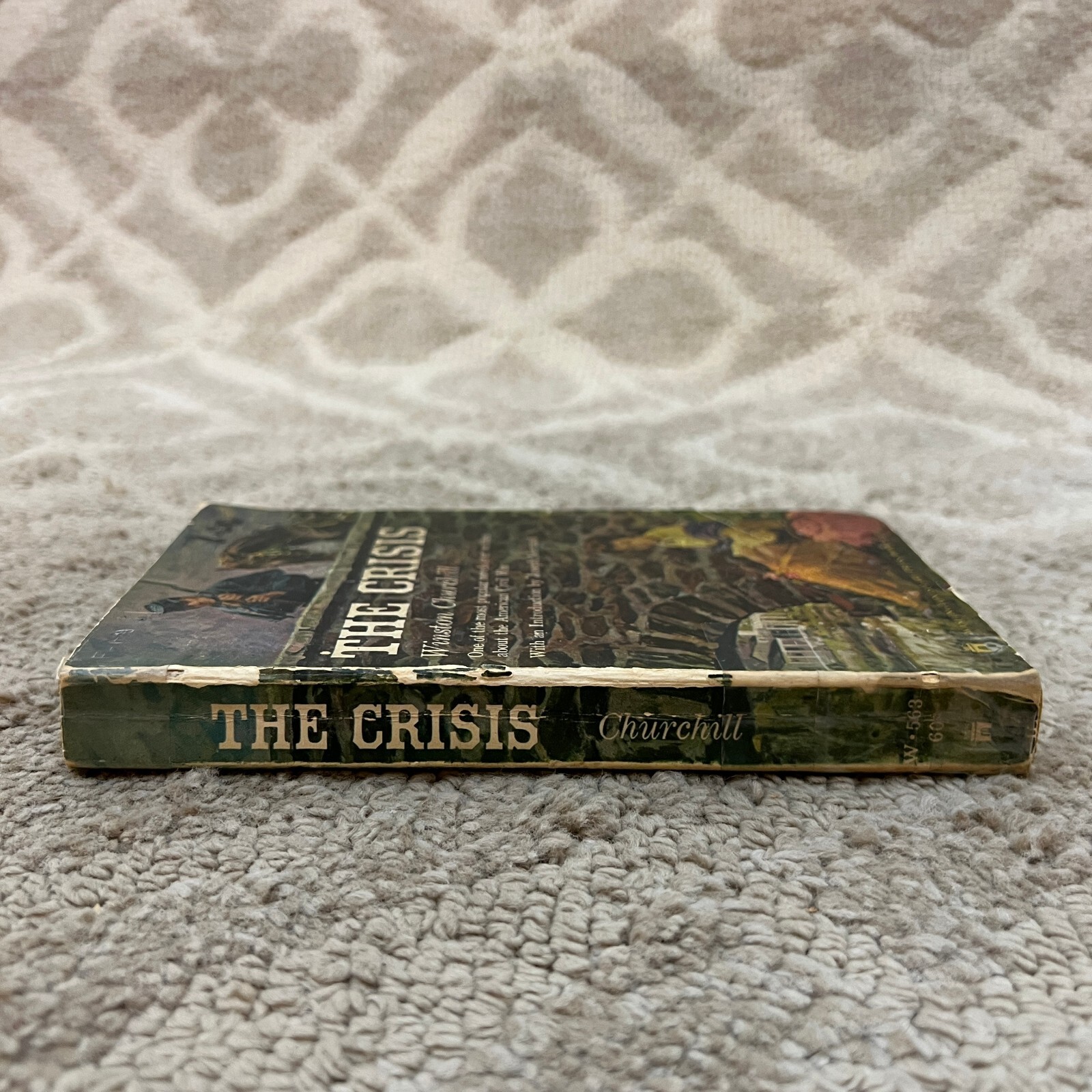 The Crisis History Paperback by Winston Churchill Washington Square Press 1963