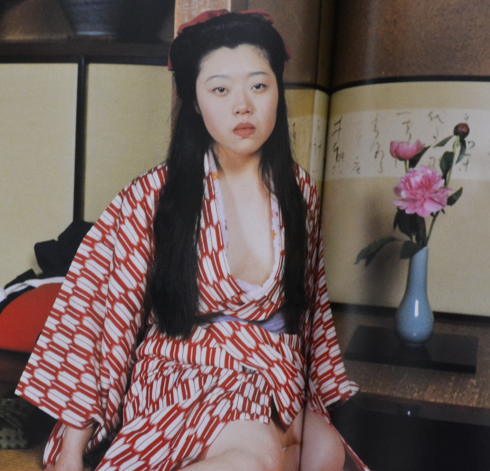 Nobuyoshi Araki Photo Book Novel-themed photos large book 29 x 21 cm 135P Rare