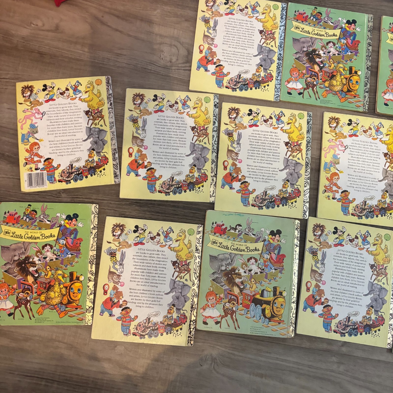 Lot Of 13 Little Golden Book mixed Children’s Books – Rabbit is Next – Sesame St