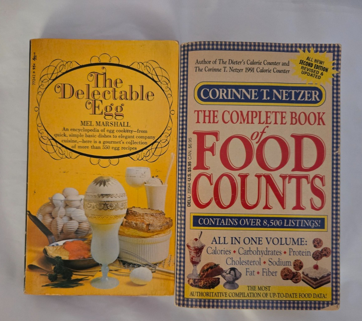 Vintage Cookbooks Lot 9 Joy of Cooking Book of Tofu Wine Gourmet Diet Reference