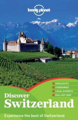 Lonely Planet Discover Switzerland (Travel Guide) – Paperback – GOOD