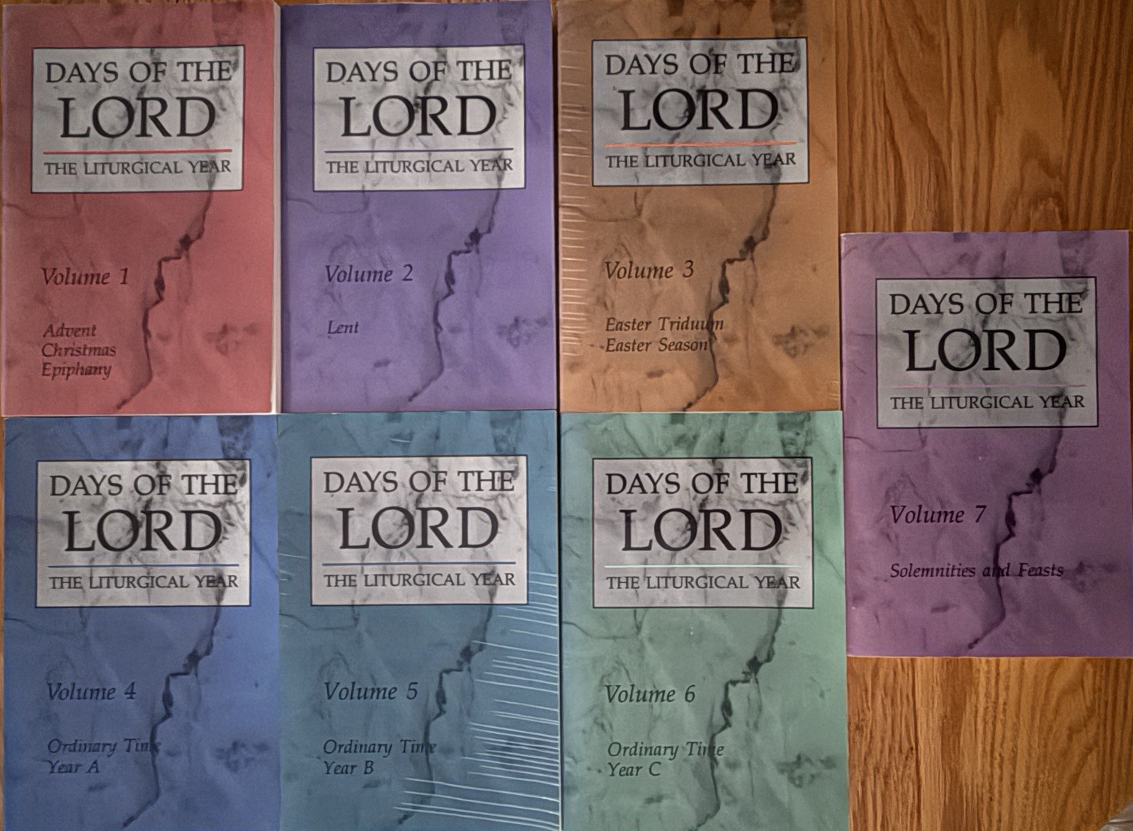 DAYS OF THE LORD-THE LITURGICAL YEAR- 7 Vol. Set-Liturgical Press-Paperback