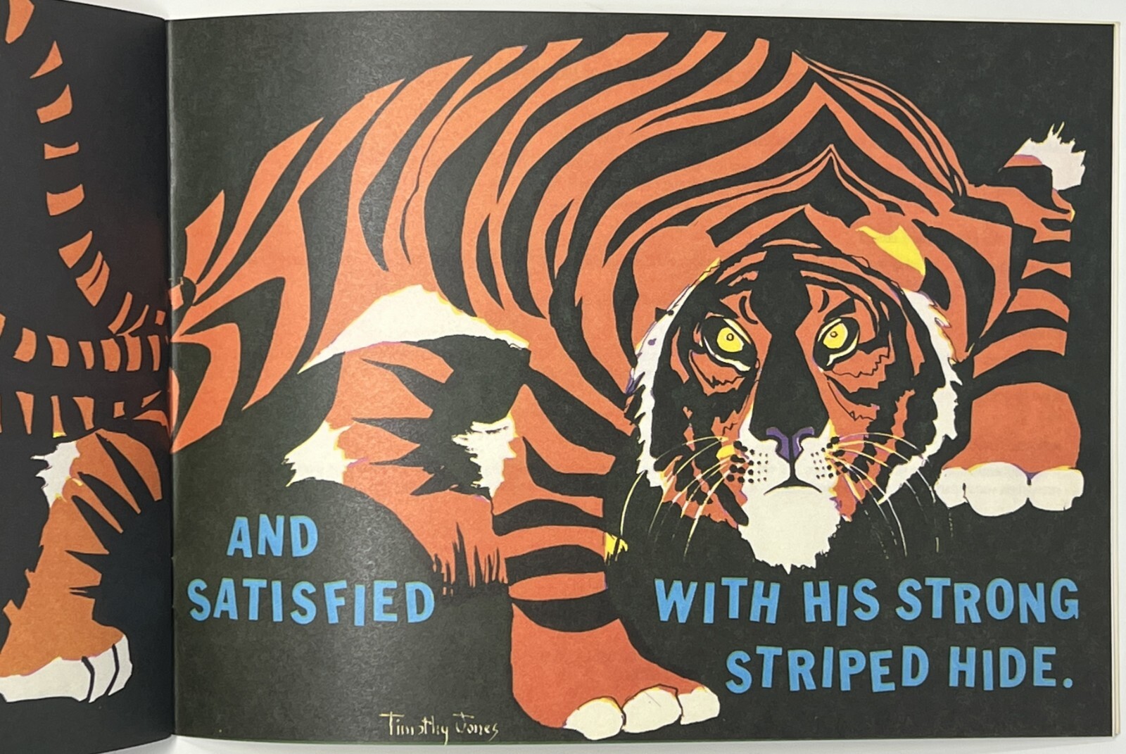 VTG POETRY: SIGNED The Tiger Who Wore White Gloves by Gwendolyn Brooks – 1974 PB