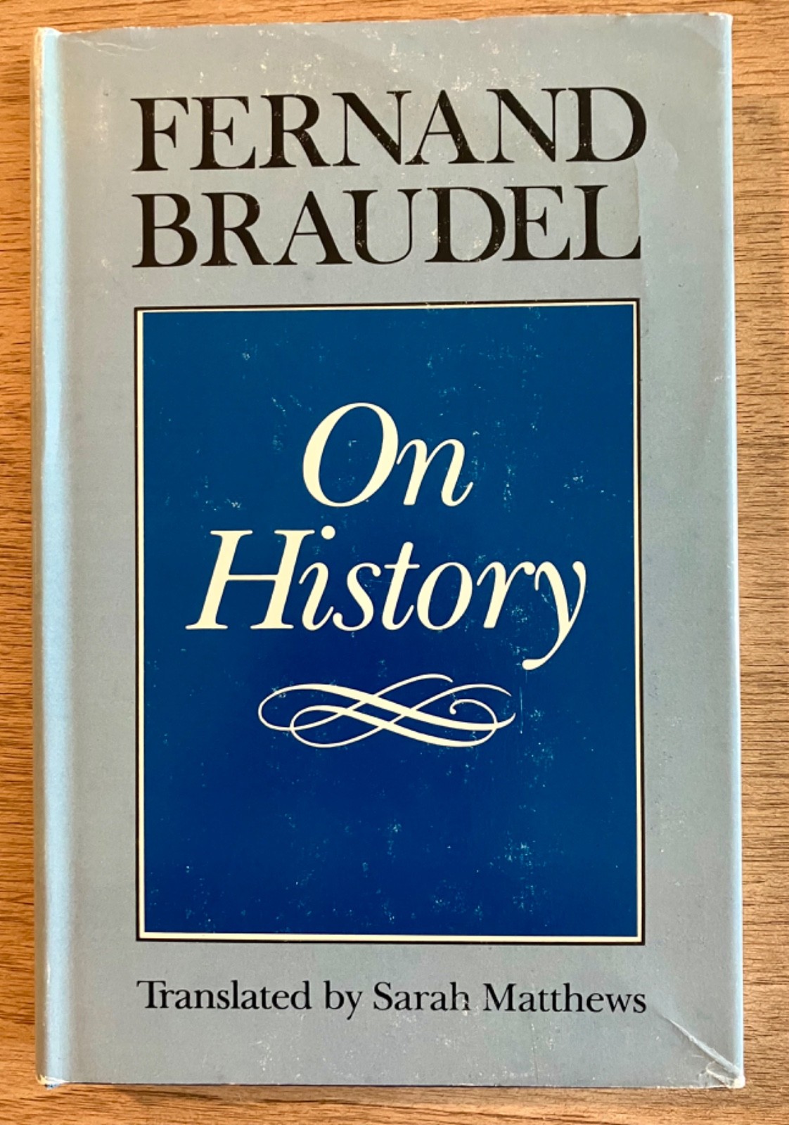 On History by Fernand Braudel Trans by Sarah Matthews 1980 1st US HB