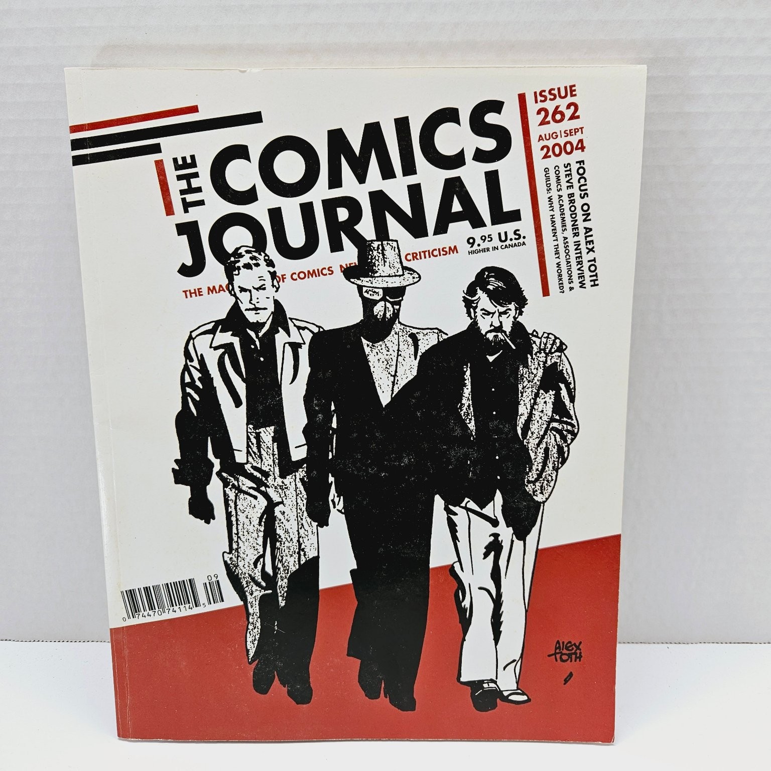 The Comics Journal Issue 262 Aug/Sept 2004 Alex Toth Focus Fantagraphics