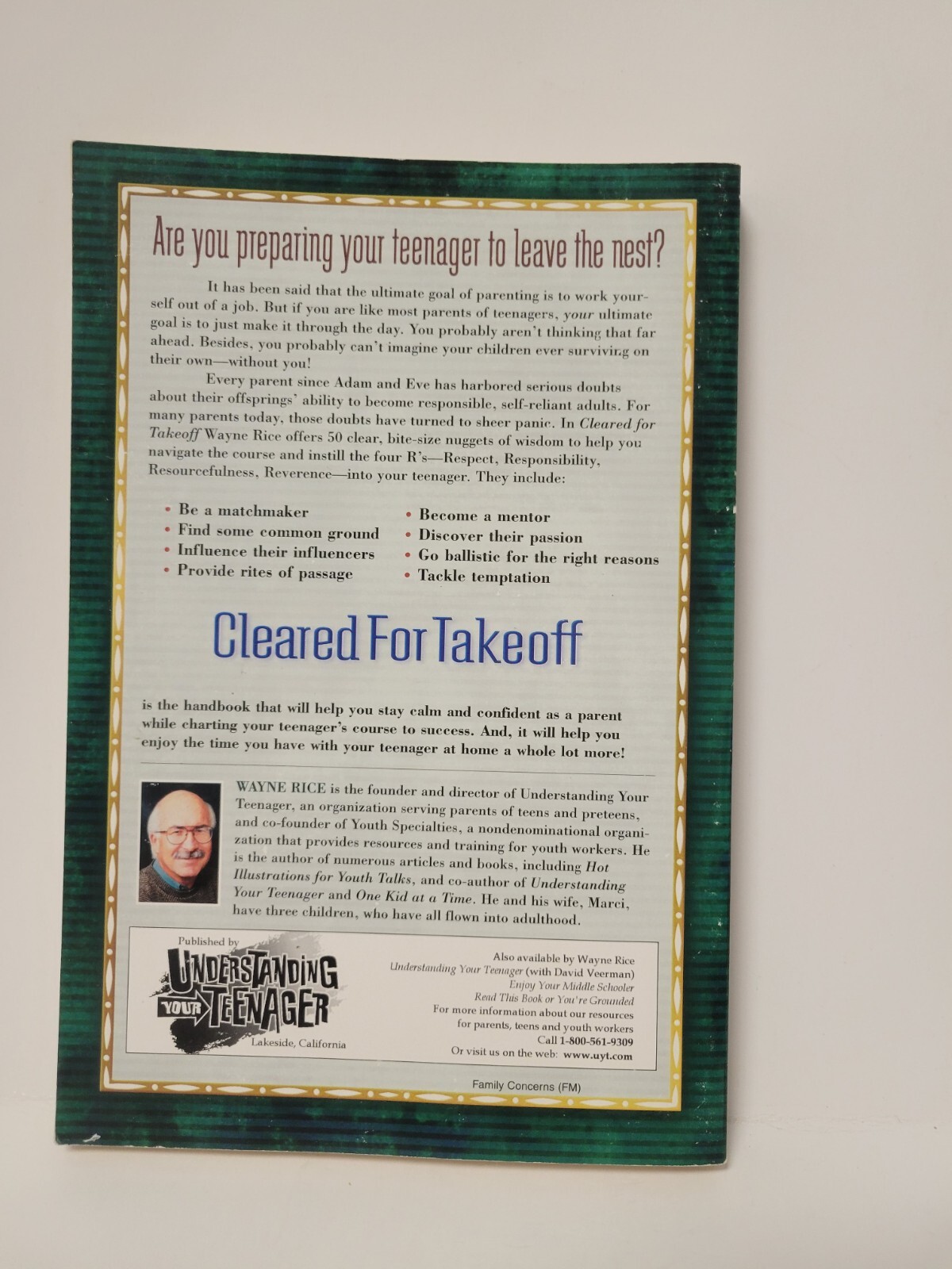 Cleared For Takeoff – Wayne Rice