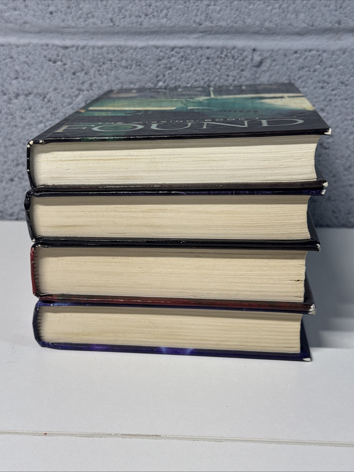 The Missing #1-4 Hardcover Margaret Peterson Haddix 4-Book Set Found Sent Torn