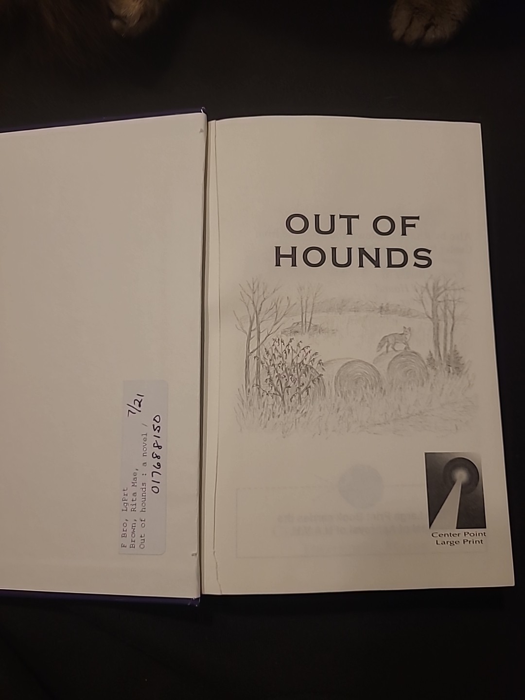 Out of Hounds” by Rita Mae Brown.