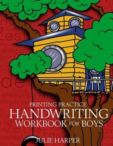 Printing Practice Handwriting Workbook for Boys – Paperback – GOOD