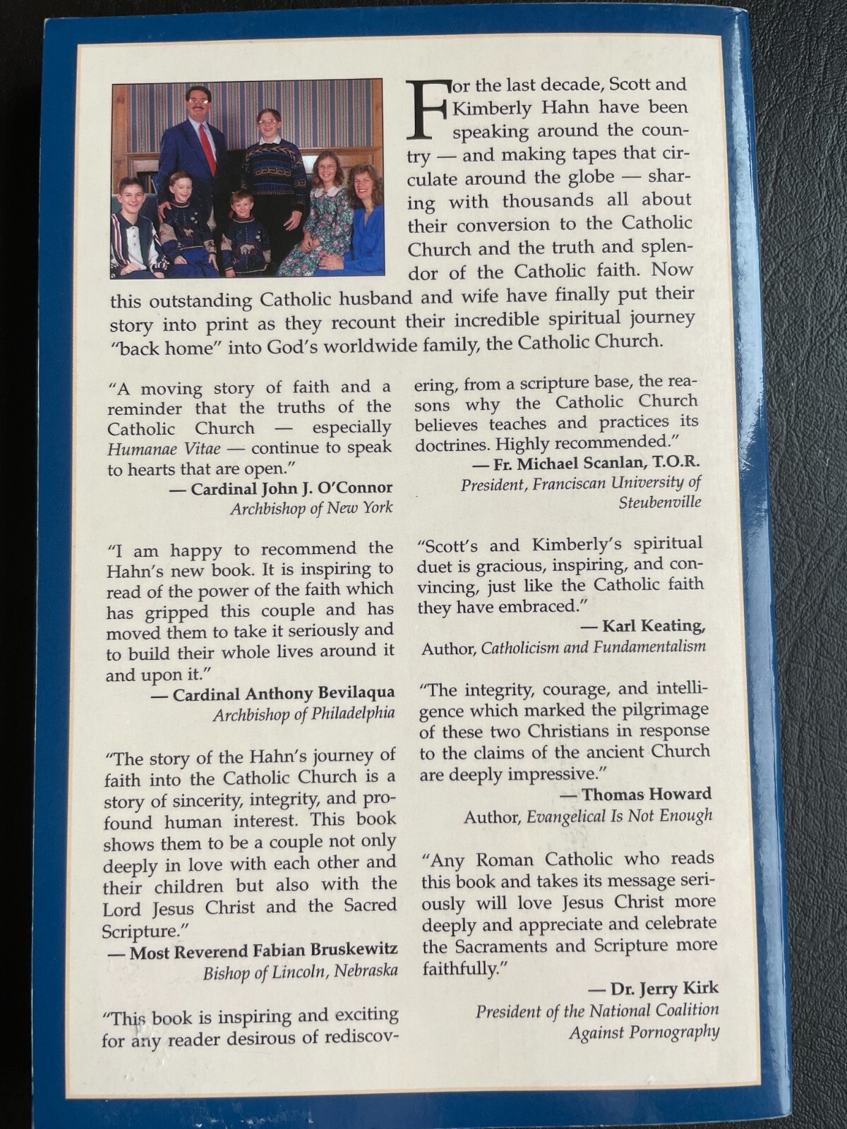 Rome Sweet Rome : Our Journey to Catholicism / Scott & Kimberly Hahn (1993)