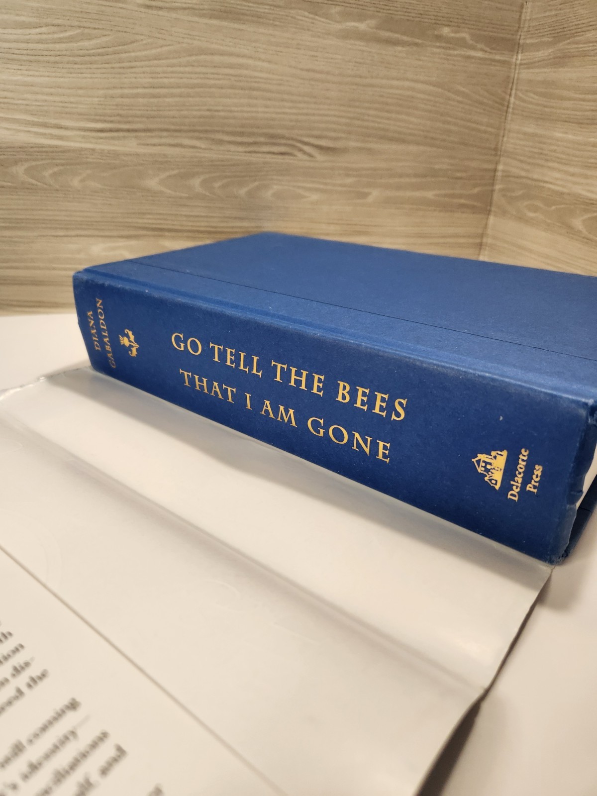 Go Tell the Bees That I Am Gone by Diana Gabaldon Hardcover Outlander