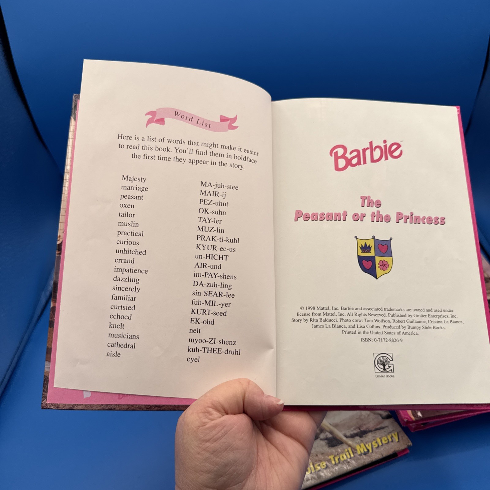 VTG Barbie & Friends Book Club Hardback Groiler 1998 Lot Of Six (6) Good *READ*