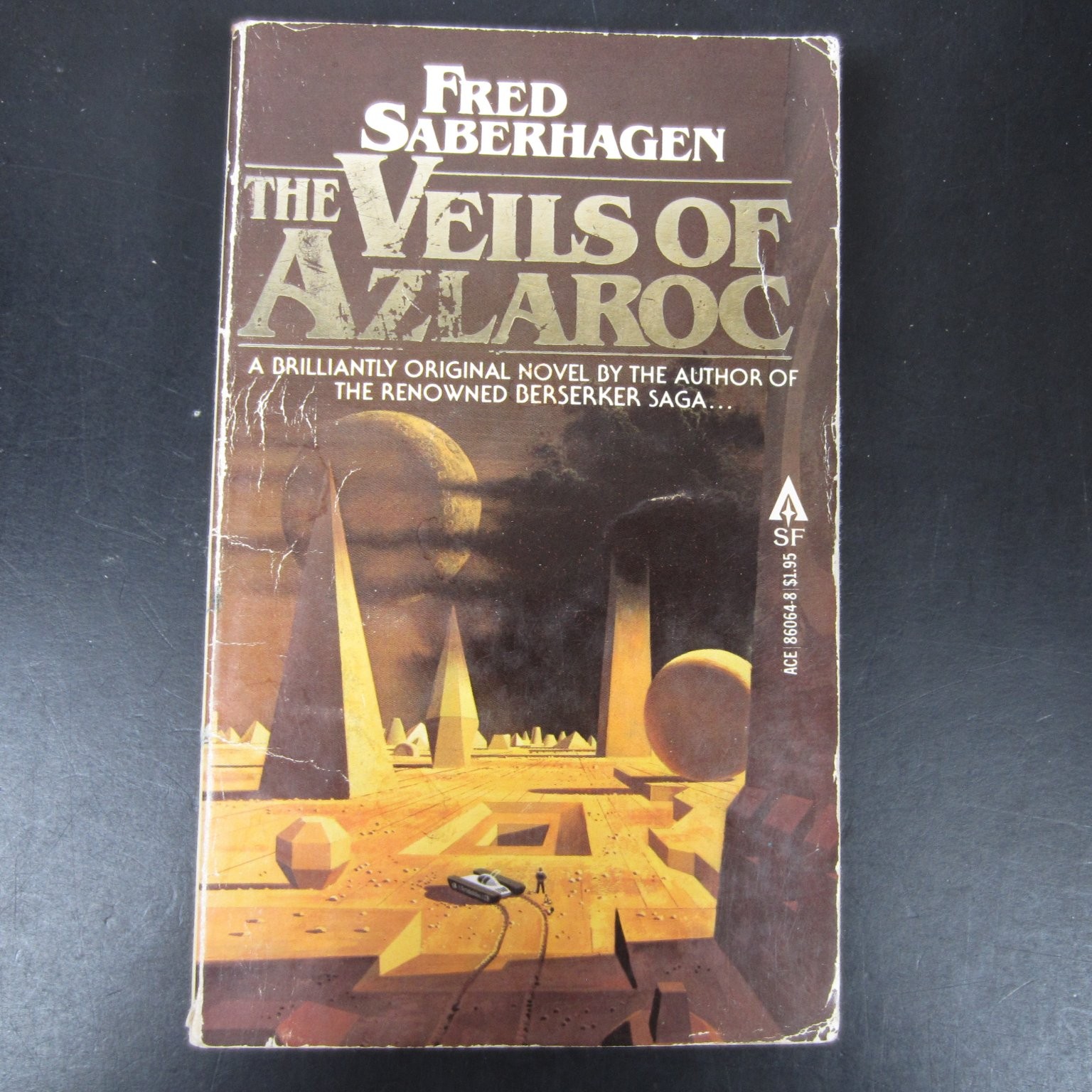 The Veils of Azlaroc Fred Saberhagen 1978 First Ace Printing Science Fiction PB