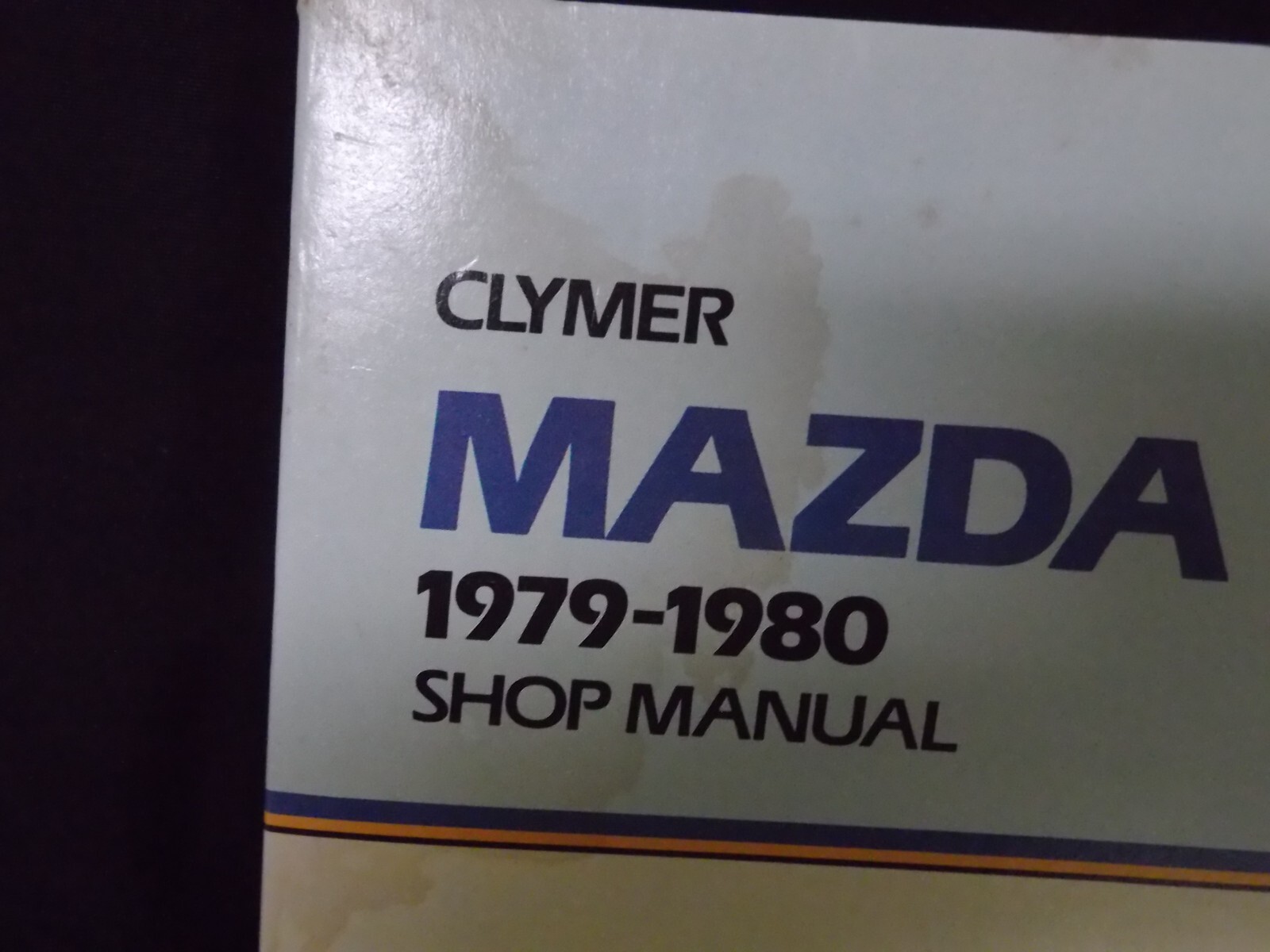 Vintage Clymer Repair Service Shop Manual 1979 80 Mazda 626 A269