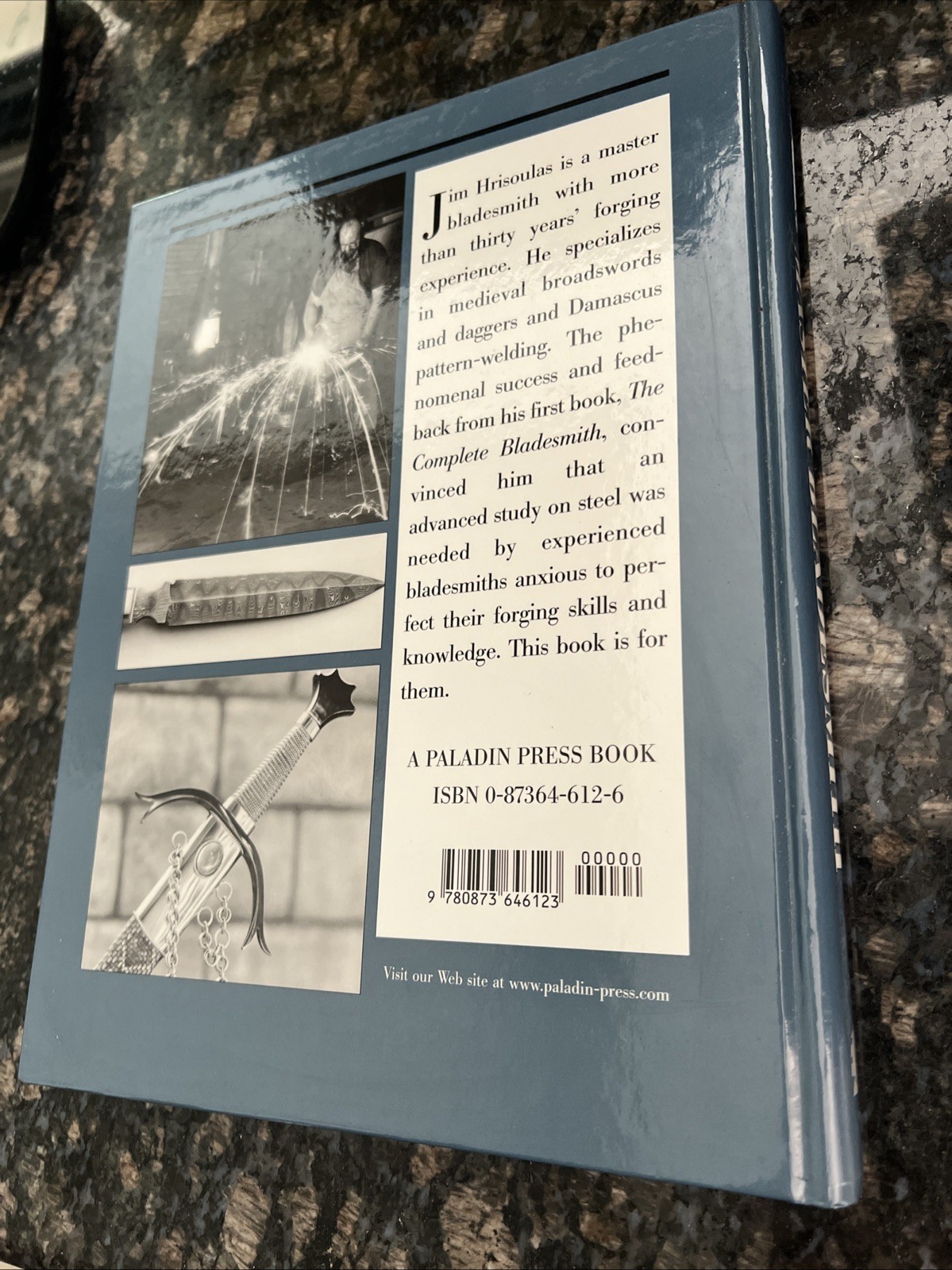 The Master Bladesmith Advanced Studies in Steel by Jim Hrisoulas 1991 HB