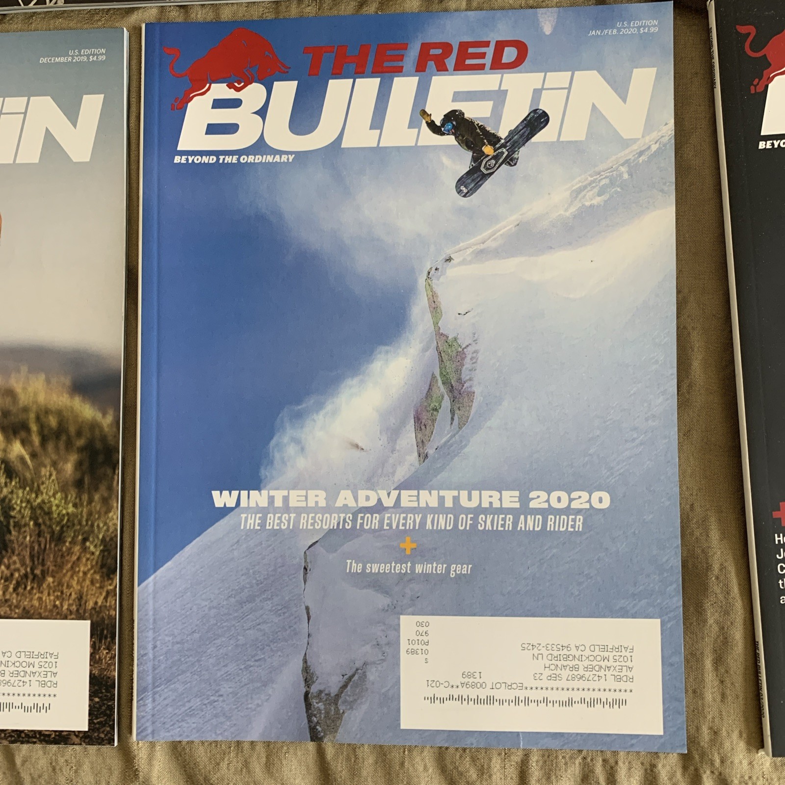 Lot 5 2019-2020 The Red Bulletin 10/19 Thru 03/20