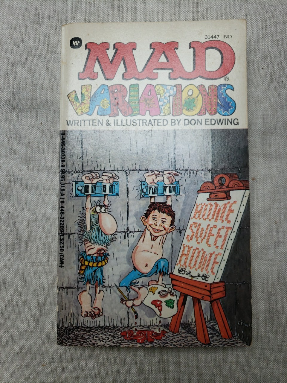 Lot Of 12 1st Edition Mad Magazine Paperback Books From 60,70,80s