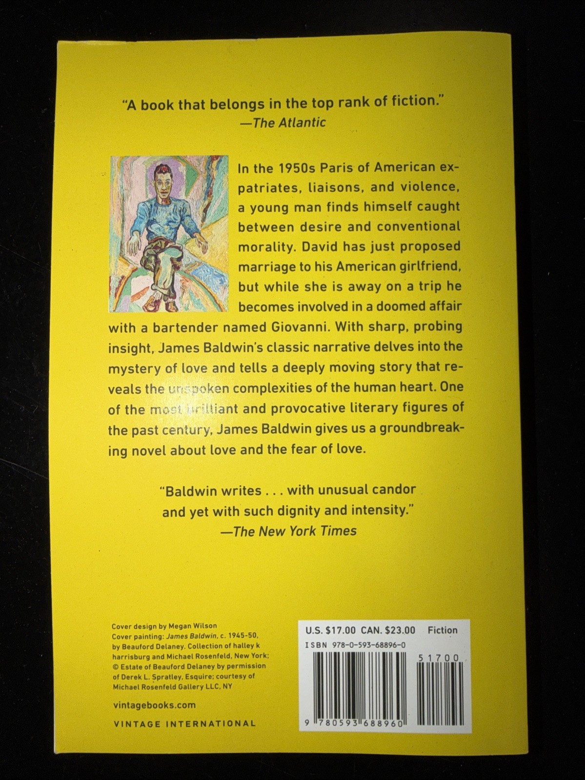 Giovanni’s Room (Deluxe Edition): A Novel (Vintage International) [Paperback]
