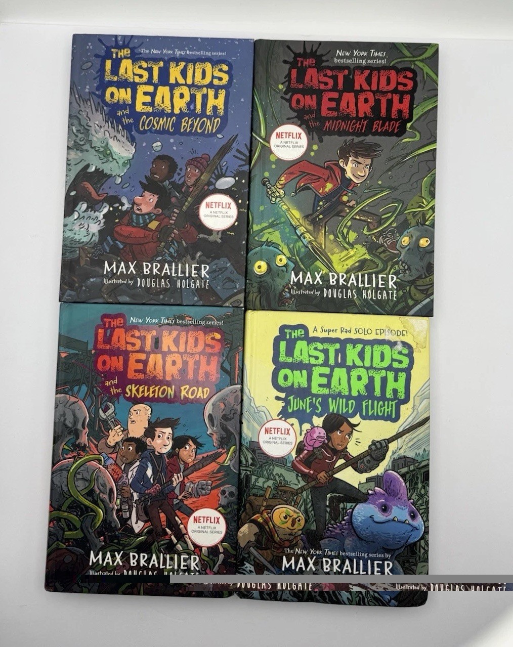 The Last Kids On Earth Hardcover Lot Of 4